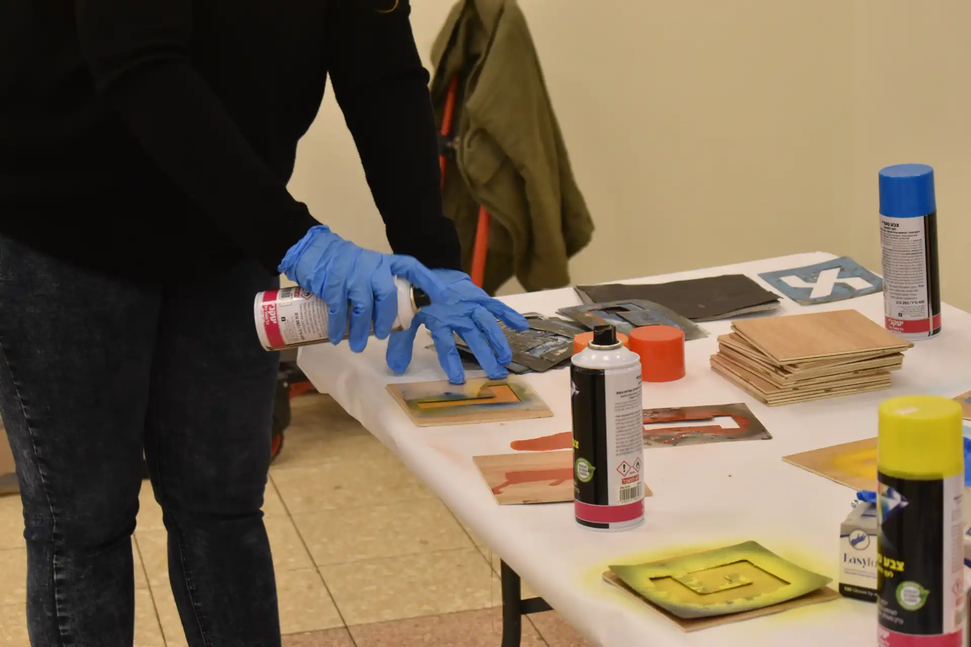 פעילות נגרות חטיבת טים טיים- מרכז שלבים