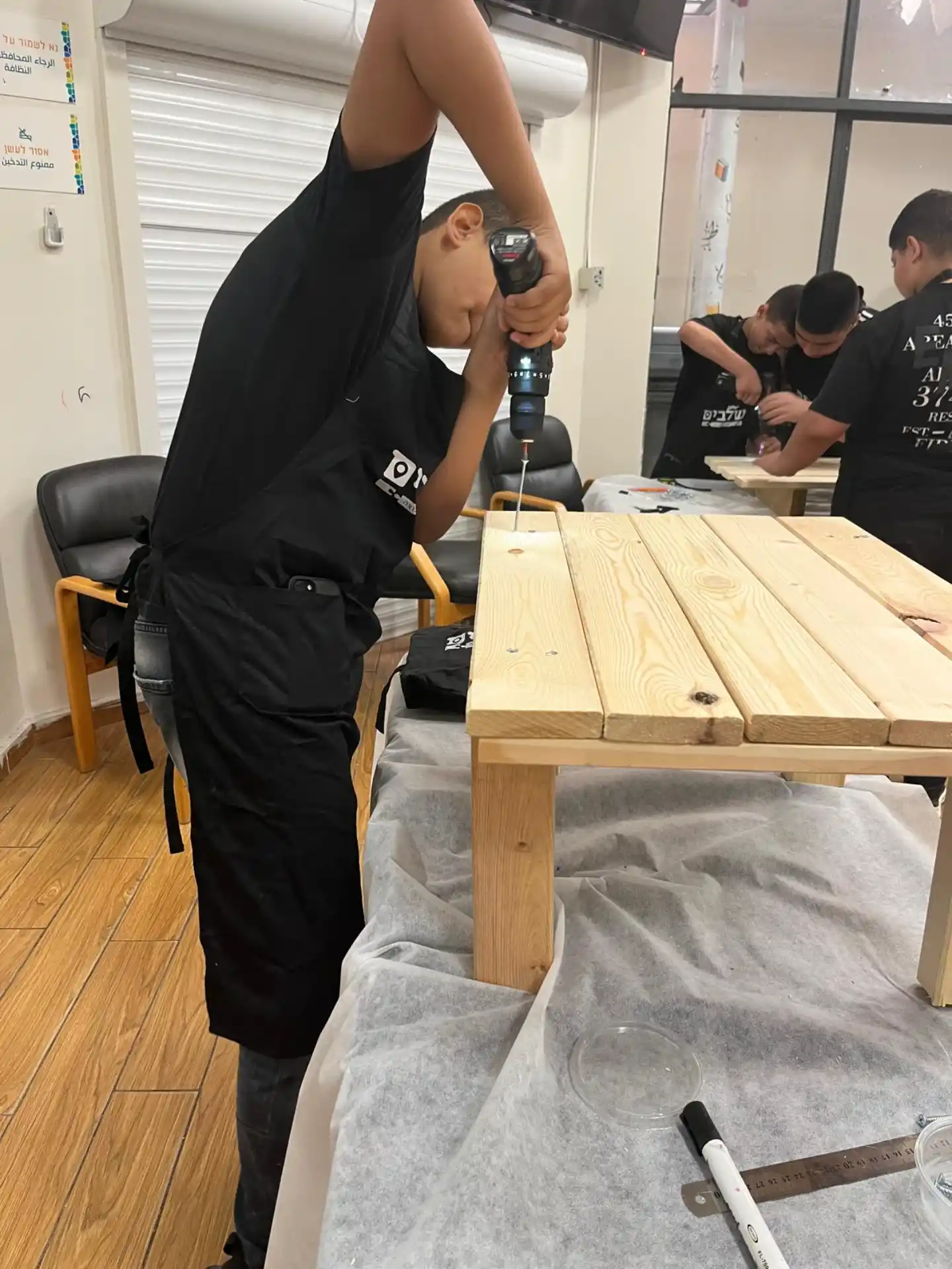 פעילות נגרות חטיבת טים טיים- מרכז שלבים