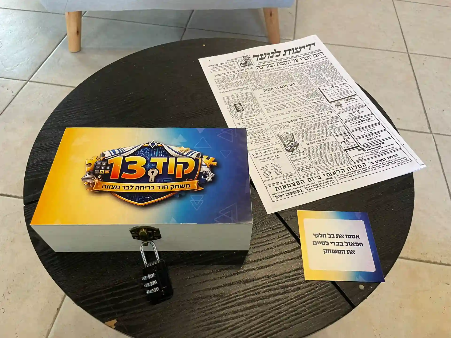 אתגר בריחה קוד 13